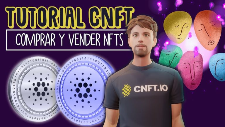 Cómo Comprar y Vender NFT en CNFT.io Marketplace de NFTs en la Blockchain de Cardano CSCRYPTO